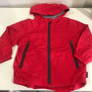 Toddler windbreaker jacket - Red